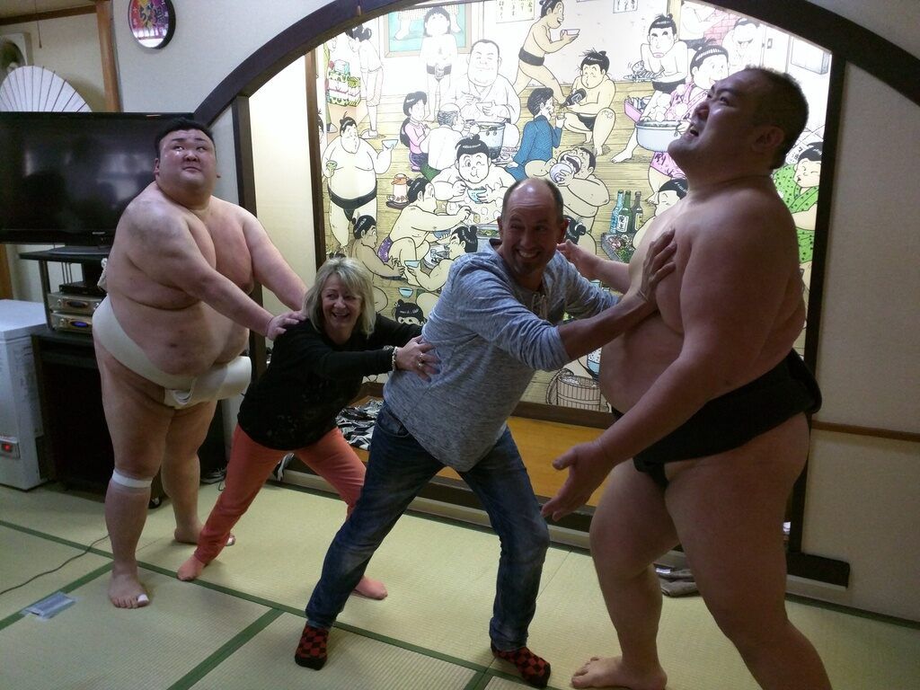 Tokyo Grand Sumo Tournament A Class Chair Seat & Sumo Experience with Lunch