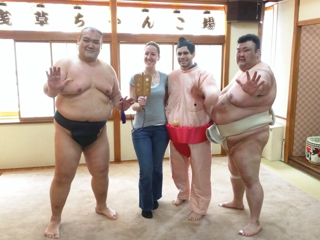 Tokyo Grand Sumo Tournament A Class Chair Seat & Sumo Experience with Lunch