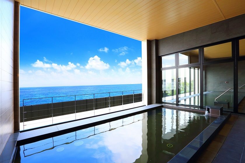 Aqua Ignis Senshu Onsen Osaka Bay Ocean View Large Bath - Rental Towels Included