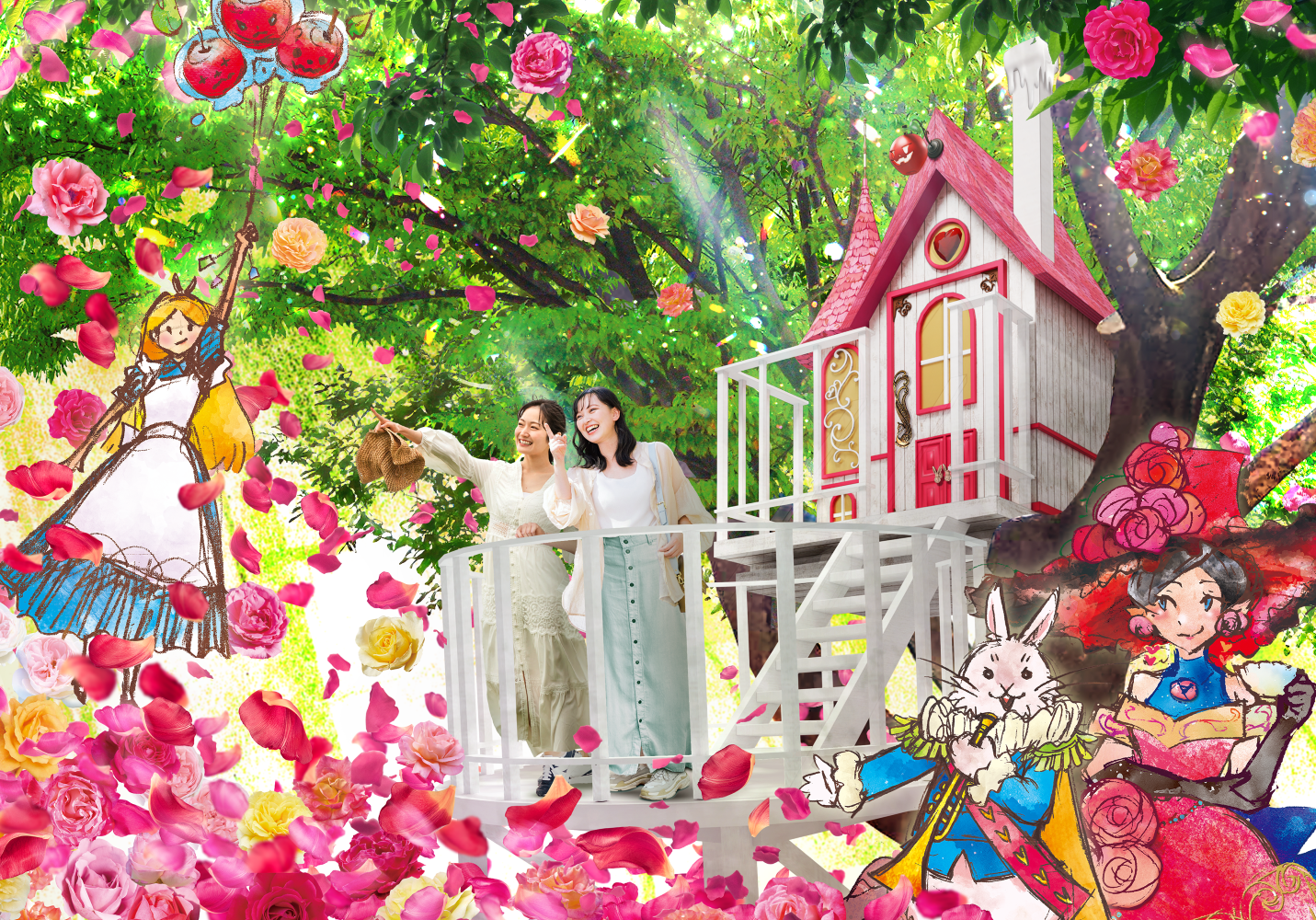 Chiba Yachiyo City Keisei Rose Garden Admission E-ticket