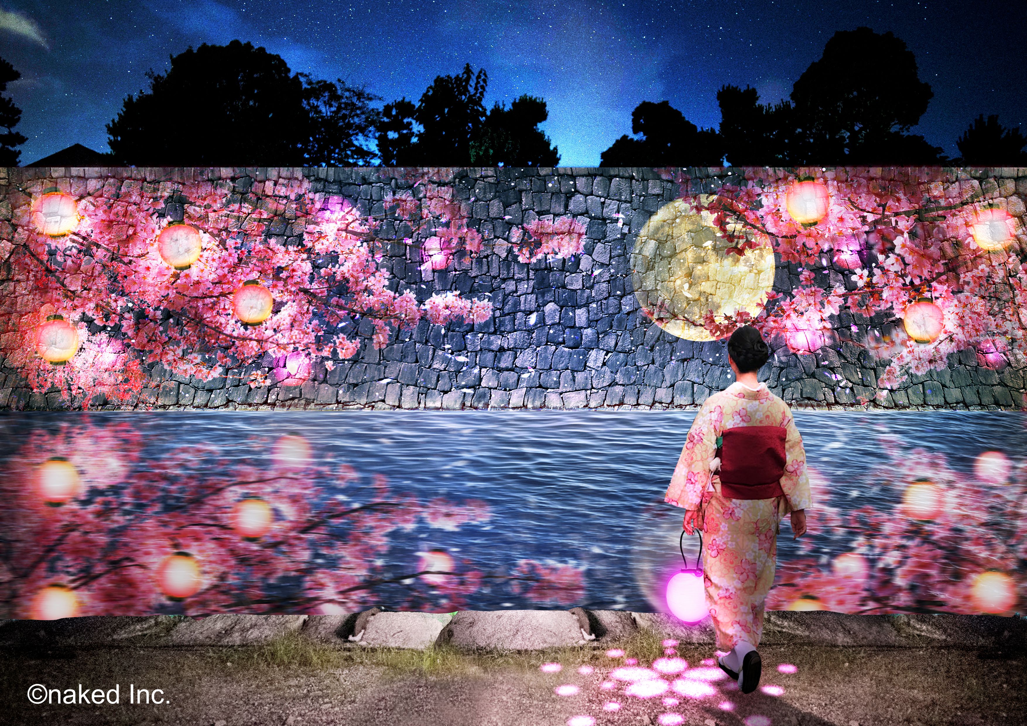 京都 NAKED桜まつり 2024 世界遺産・二条城 Eチケット