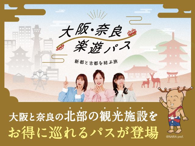 Osaka-Nara Discovery Pass (Northern Route)