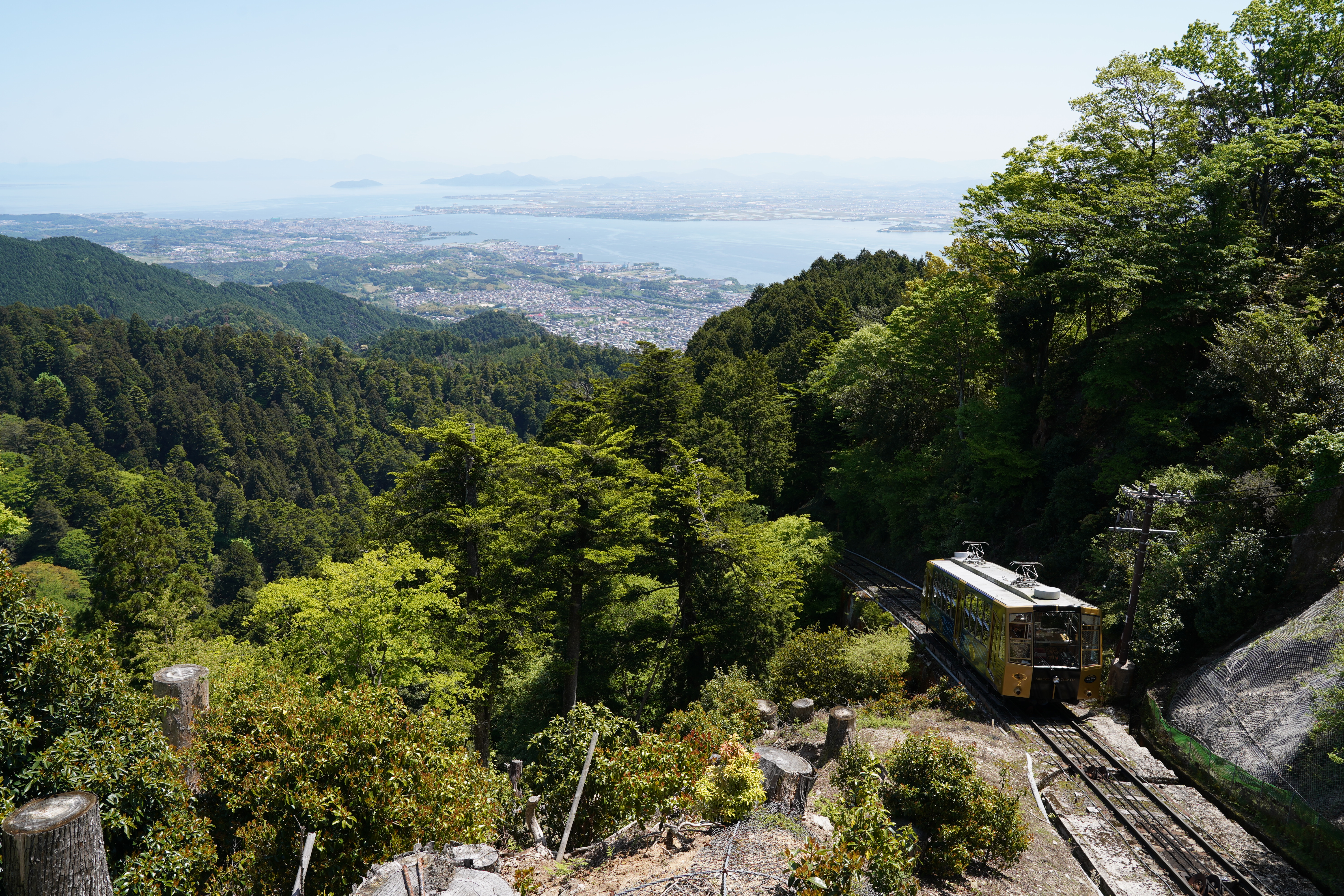 Sakamoto Cable Car: Round-Trip / One-Way Ticket