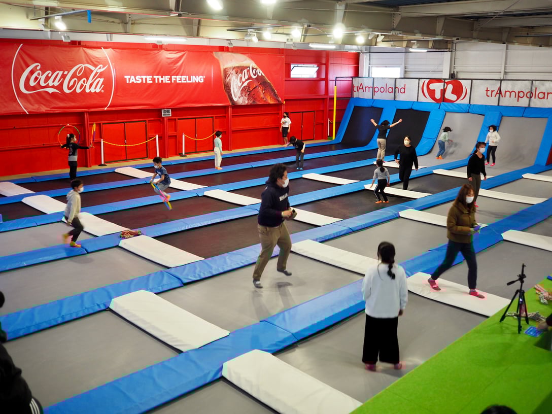 埼玉 新座市 トランポリン・パーク トランポランド （trAmpoland