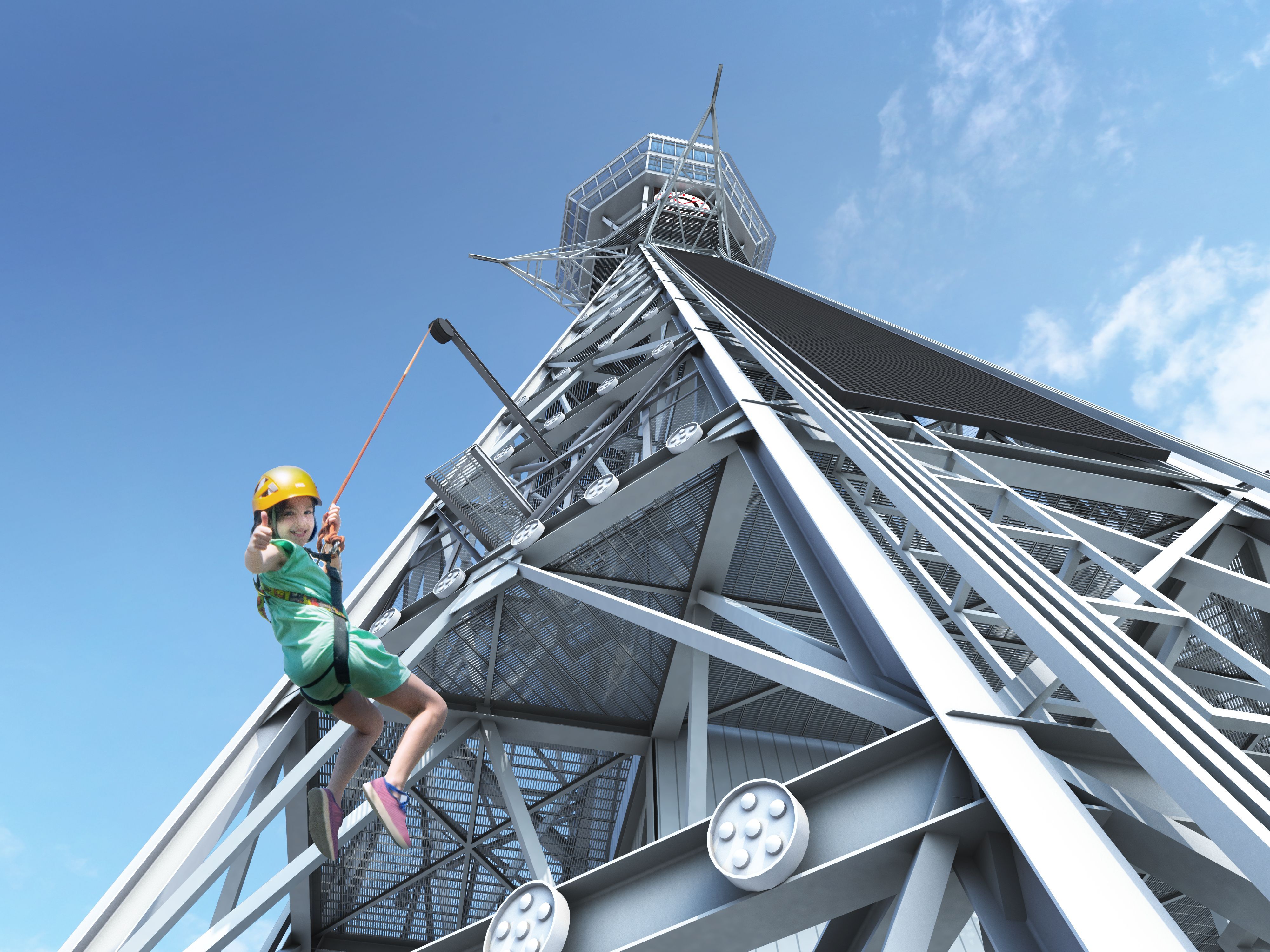 Tsutenkaku “DIVE & WALK” Experience